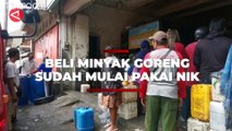 Warga Solo Sudah Mulai Beli Minyak Goreng Curah Pakai NIK