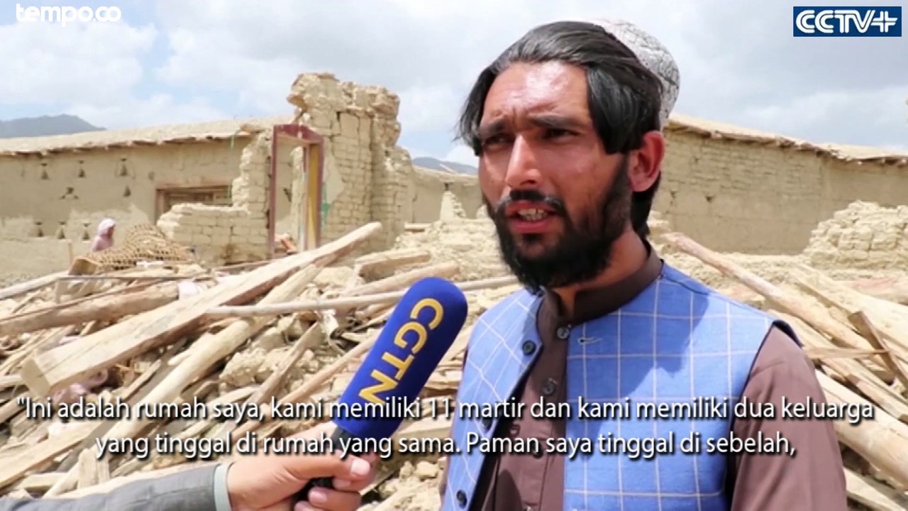 Afghanistan Dilanda Gempa Bumi yang Paling Mematikan Dalam Dua Dekade