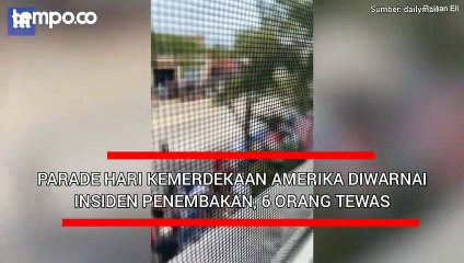 Parade Hari Kemerdekaan Amerika di Chicago Diwarnai Insiden Penembakan, 6 Orang Tewas