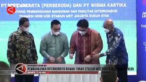 Pembangunan Interkoneksi Bawah Tanah Stasiun MRT Dukuh Atas Diresmikan