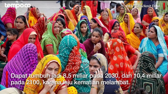PBB Sebut India Akan Lampaui Cina Sebagai Negara Terpadat di Dunia