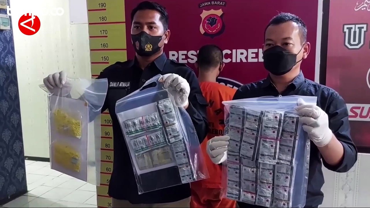 Nekat Jual Obat Keras Ilegal, Pria Ini Ditangkap Polresta Cirebon