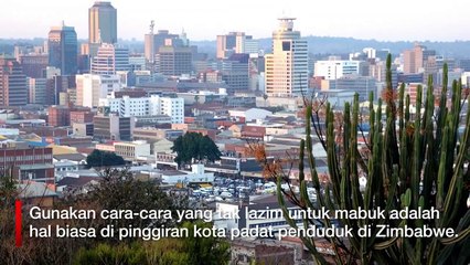 Pusing Miskin, Para Pemuda Zimbabwe Minum Rebusan Popok Bayi untuk Mabuk