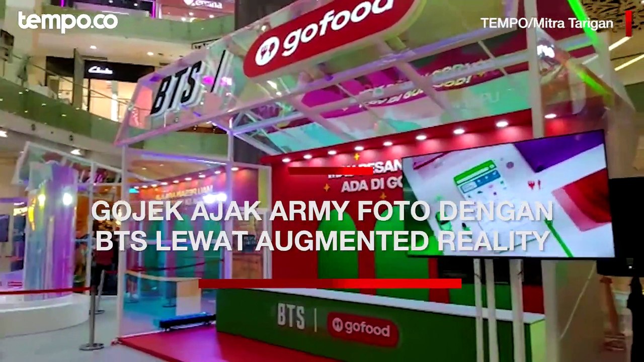 Gunakan Teknologi Augmented Reality, Gojek Ajak Army Berfoto dengan BTS