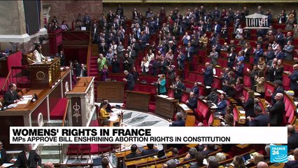 French National Assembly votes to enshrine abortion in constitution