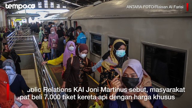 KAI Beri Promo Tarif Tiket HUT RI, Pemesanan Dibuka Mulai 7 Agustus