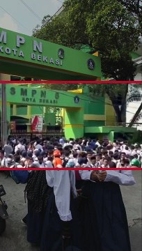 Viral Pelecehan Seksual di SMP Negeri Kota Bekasi, puluhan Siswa Demo Depan Sekolah