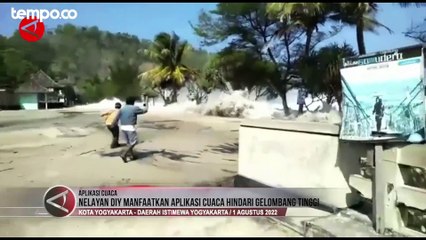 Nelayan di DIY Manfaatkan Aplikasi Cuaca Hindari Gelombang Tinggi