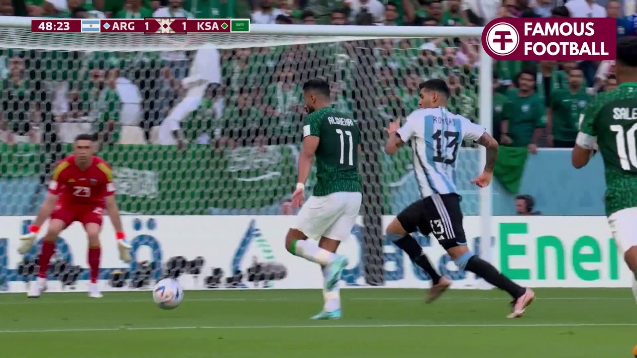 Match Highlights - Argentina 1 vs 2 Saudi Arabia - Matchday 05 - World Cup Qatar 2022 | Famous Football