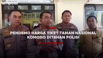 Satu Pemdemo Tiket Taman Komodo Tersanka, Dianggap Menimbulkan Bahaya Umum