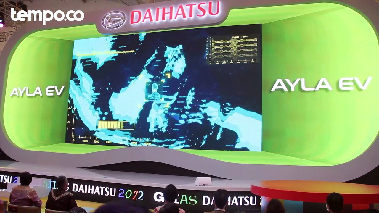 Mobil Listrik Daihatsu Ayla Dipamerkan di GIIAS 2022