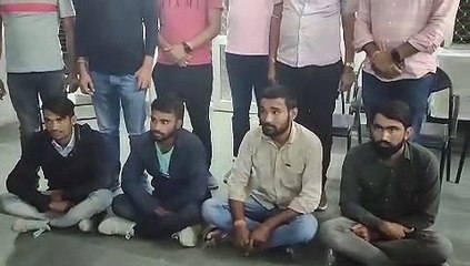 लोडेड हथियारों के साथ रच रहे थे बड़ी साजिश, चार गिरफ्तार