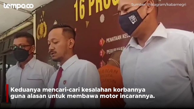 Dua Polisi di Banjarmasin Jadi Pelaku Begal, Modusnya Pura-pura Razia