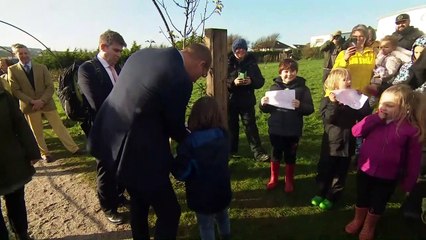 Prince William reveals what he ate yesterday during Cornwall visit