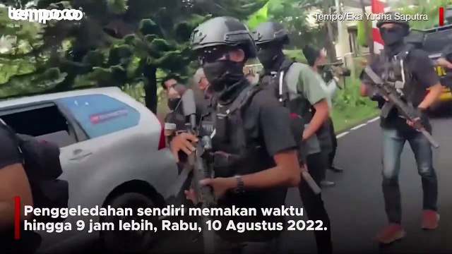 Usai Ditetapkan Tersangka, Timsus Geledah Rumah Ferdy Sambo Selama 9 Jam