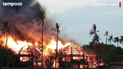 Kebakaran Putri Duyung Ancol, Pengunjung Dengar Ledakan Sebelum Bangunan Terbakar