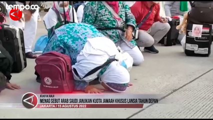 Menag Yaqut Sebut Arab Saudi Janjikan Kuota Jamaah Lansia Tahun Depan