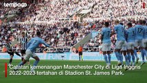Newcastle vs Manchester City 3-3, Pep Guardiola: Persaingan Liga Inggris Sangat Sengit