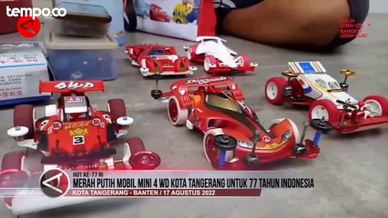 Mobilnya Merah Putih, Komunitas Tamiya Rayakan Kemerdekaan RI