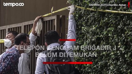 Polisi Pastikan Telepon Genggam Brigadir J Hingga Kini Belum Ditemukan