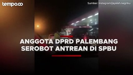 Anggota DPRD Palembang yang Arogan di SPBU Dipecat dari partai Gerindra