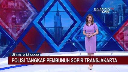 Polisi Tangkap Pembunuh Sopir Transjakarta di Kebayoran Lama Jakarta Selatan