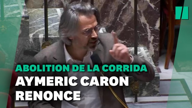 Abolition de la corrida : à l'Assemblée, Aymeric Caron retire sa proposition de loi