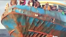 Salvati cento migranti su un barcone che stava per affondare