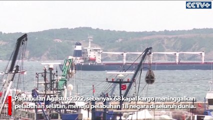 Ukraina Ekspor Lebih dari 1,72 juta Ton Produk Pertanian Melalui Jalur Laut Hitam