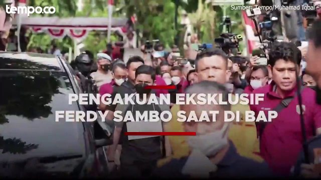 Pengakuan Ferdy Sambo saat di BAP, Putri Candrawathi tiba tiba Pulang ke Jakarta