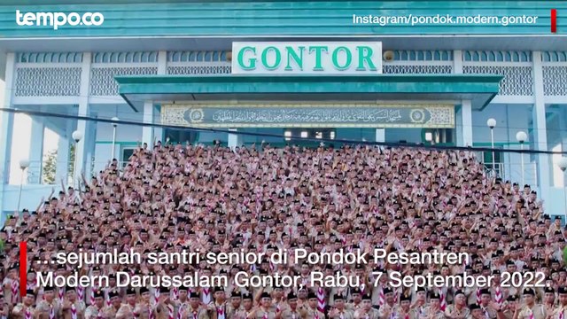 Polisi Gelar Pra-rekonstruksi Kasus Penganiayaan Santri Pondok Pesantren Gontor