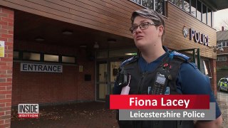 Smart Border Collie Gets Help at Local Police Station