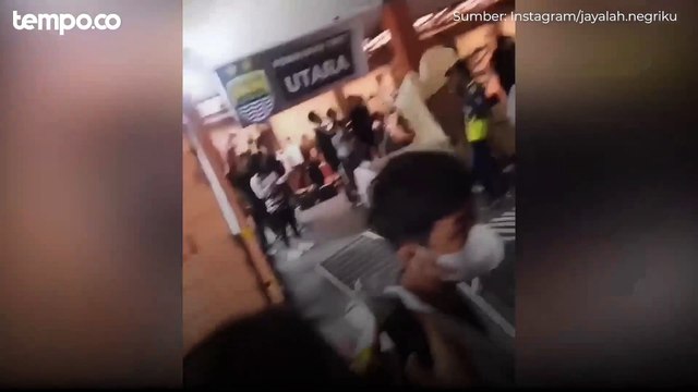 Tempat Penukaran Tiket Persib VS Rans FC Hancur, Dirusak Bobotoh