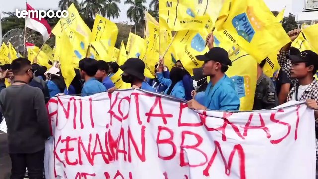 Demo Mahasiswa Dan Buruh, Tolak Kenaikan BBM
