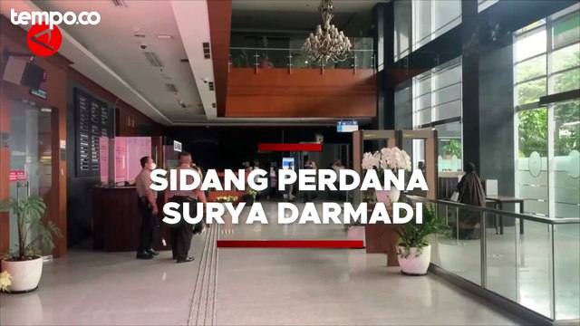 Surya Darmadi Jalani Sidang Perdana Kasus Korupsi Rp 104 Triliun