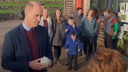 Prince William carries out first official engagement as Duke of Cornwall