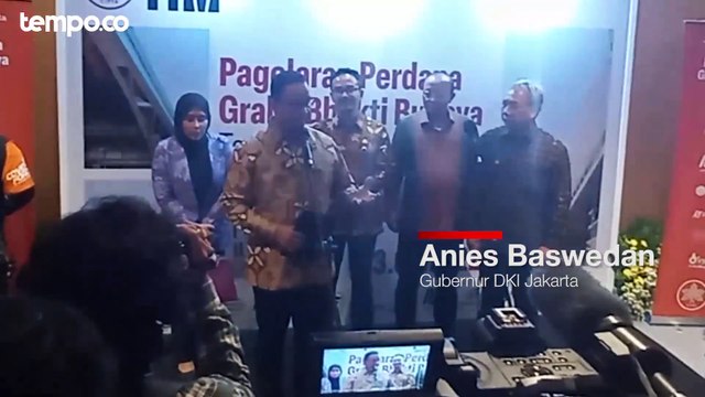 Buka Kembali Taman Ismail Marzuki, Anies Baswedan: Rumah bagi Karya Kelas Dunia