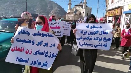 Los talibanes someten a las mujeres a un "apartheid de género", denuncia la Eurocámara