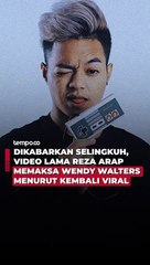 Dikabarkan Selingkuh, Video Lama Reza Arap Memaksa Wendy Walters Menurut Kembali Viral