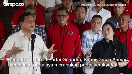 PDIP, PKB dan Gerindra Mengklaim jadi Partai Wong Cilik
