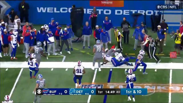 Buffalo Bills vs. Detroit Lions Full Highlights 1st QTR _ NFL Week 12_ 2022