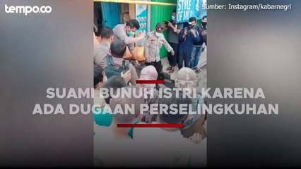 Suami di Ciledug Nekat Gorok Istri Sampai Tewas karena Cemburu