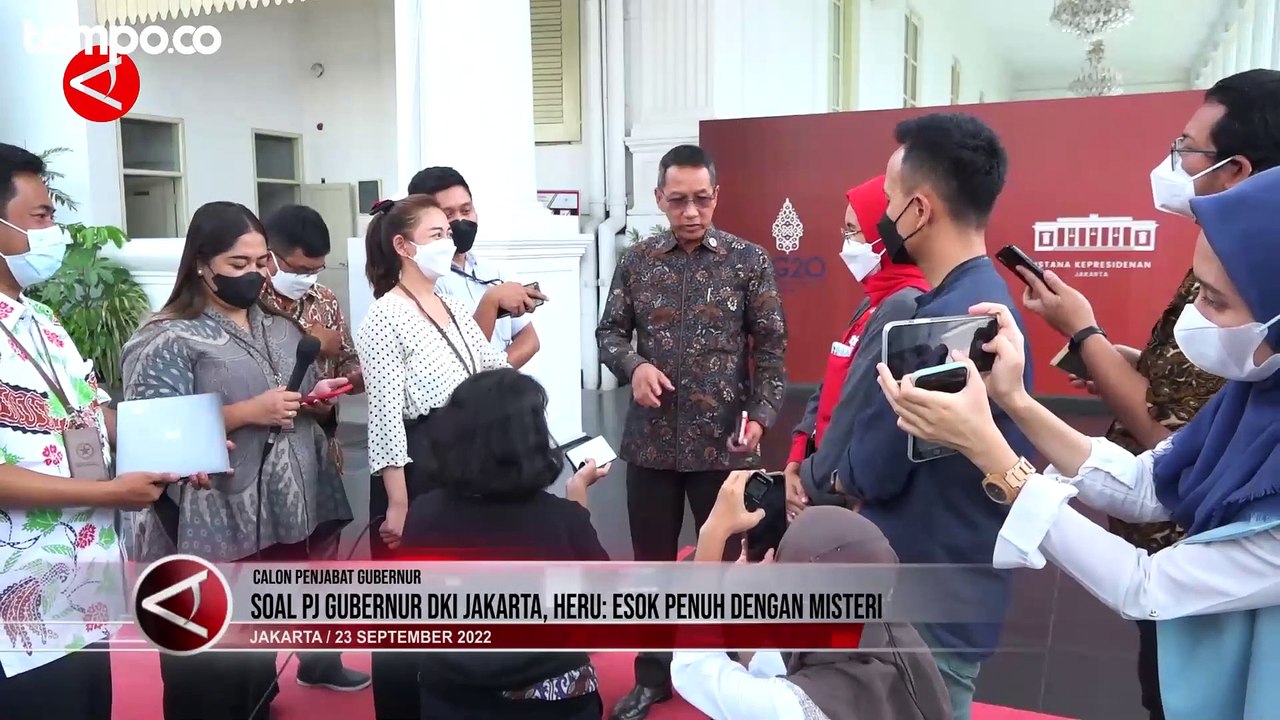 Heru Budi Hartono Menyebut Soal PJ Gubernur Dki Jakarta Masih Banyak Misteri