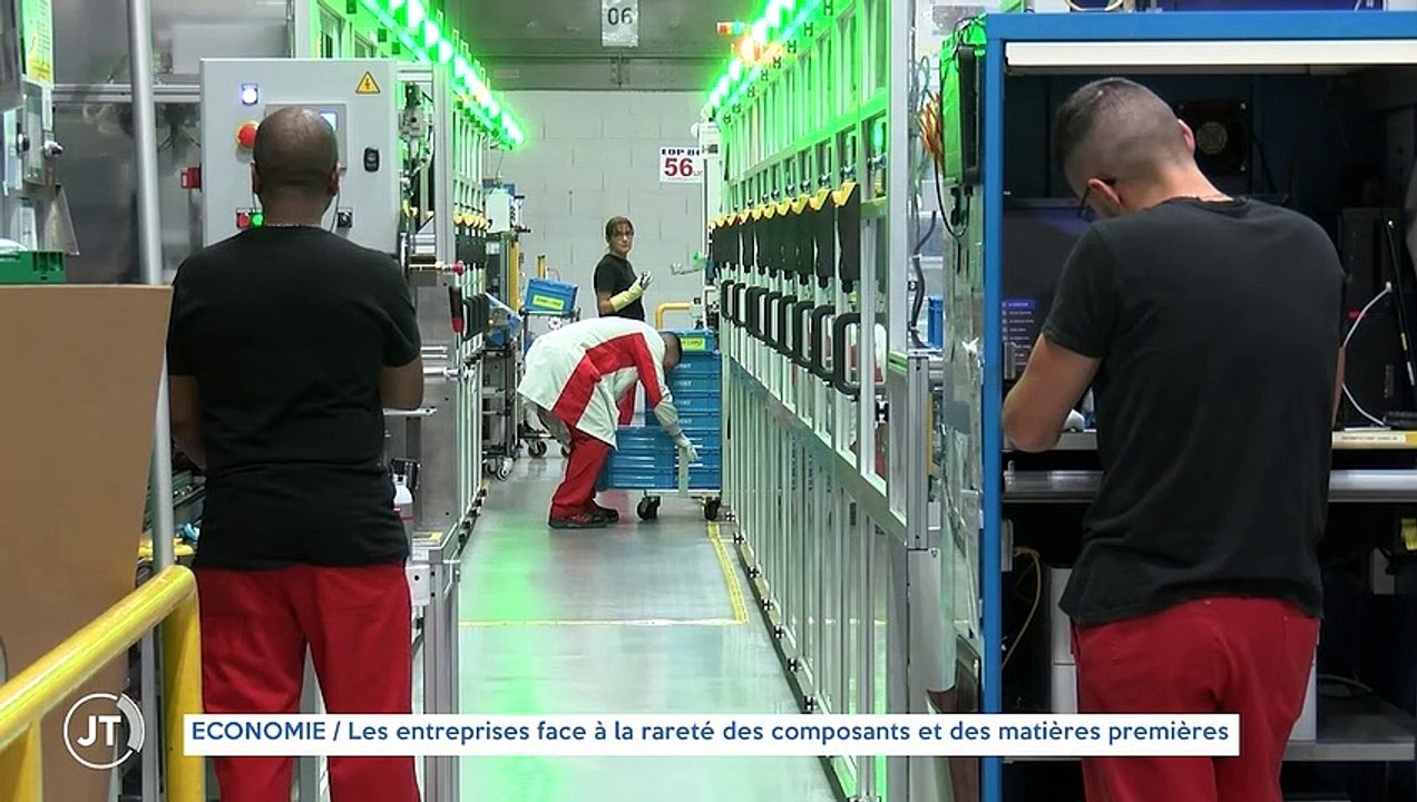ECONOMIE / Les entreprises face à la rareté des composant et des matières premières