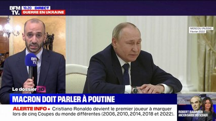 Benjamin Haddad: "Le président de la République prend ses responsabilités en parlant au président Poutine"