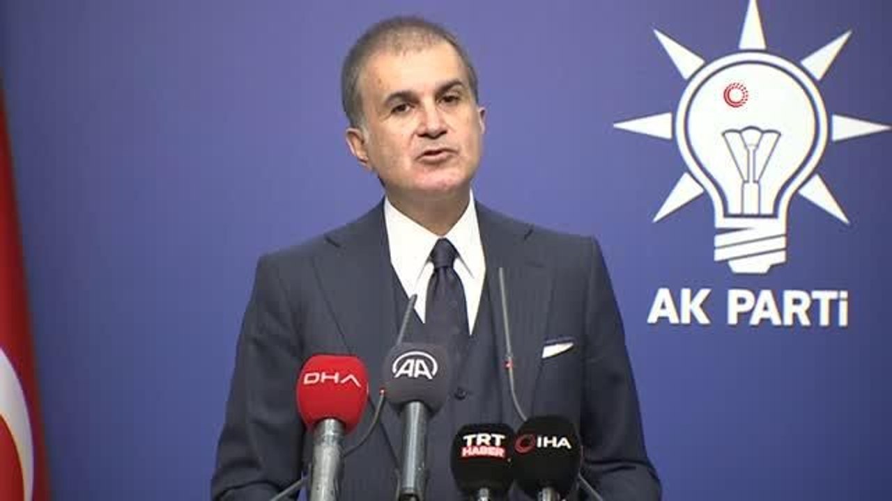 AK Parti Sözsüzü Ömer Çelik: "PKK/YPG/PYD terör örgütüne DEAŞ'la mücadele için destek veriyoruz' açıklaması dünyanın en büyük yalanıdır"