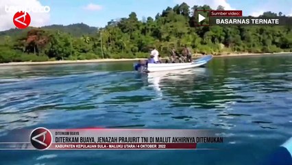 Jenazah TNI yang Diterkam Buaya di Maluku Utara Akhirnya Ditemukan