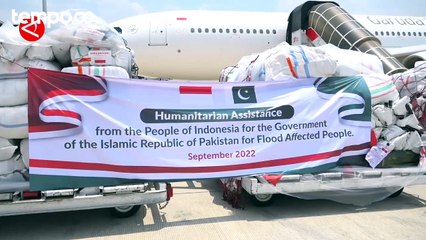 Tomy Winata Ikut Dampingi Jokowi Lepas Bantuan Banjir Pakistan