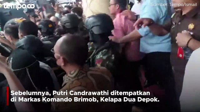 Begini Wajah Putri Candrawathi saat Dipindahkan dari Mako Brimob ke Rutan Salemba