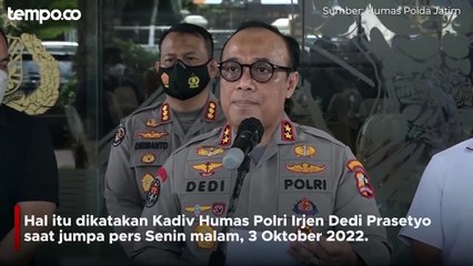 28 Polisi Diperiksa Kode Etik Terkait Tragedi di Stadion Kanjuruhan, 9 Sudah Dinonaktifkan